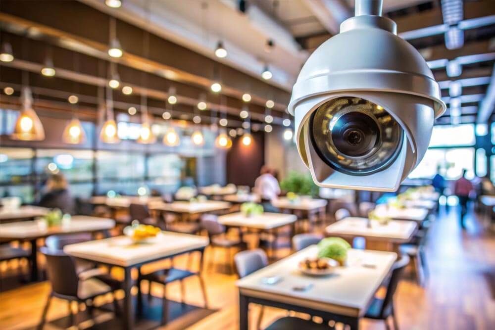 Vidéosurveillance pour les restaurants ou bars en Alsace