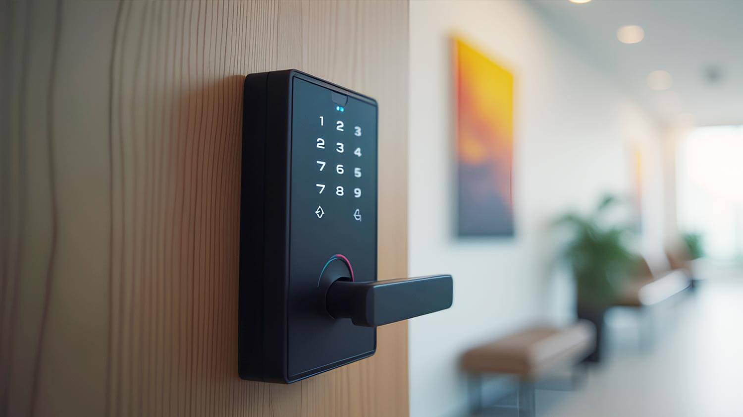 Installateur de contrôle d'accès avec digicode pour les entreprises en Alsace