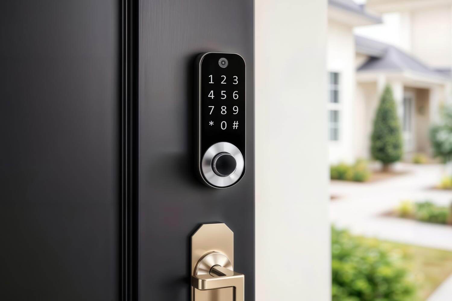 Installateur de contrôle d'accès avec digicode pour les résidences et hôtels en Alsace