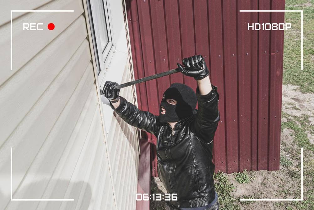 Vidéosurveillance copropriété avec preuve d'effraction